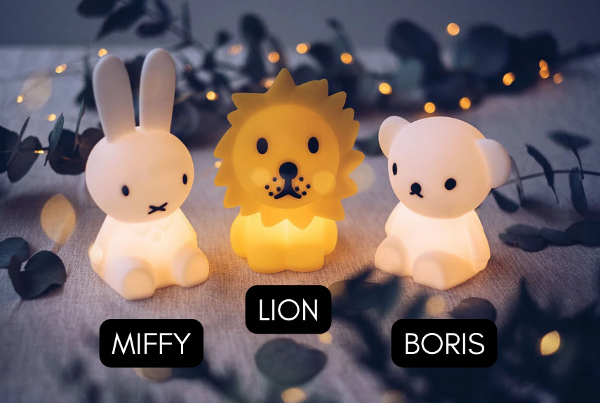 Mr Maria lampor, Miffy - Lion - Boris