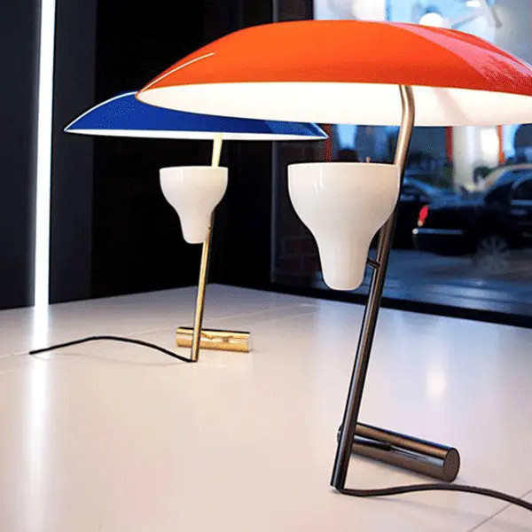 Flos 548, cool bordslampa från Sarfatti